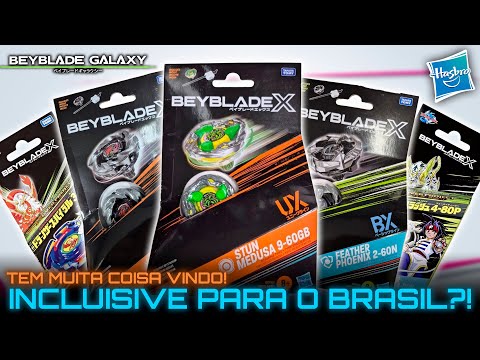 Lots of new Beyblade X products from Hasbro! Even for Brazil?!