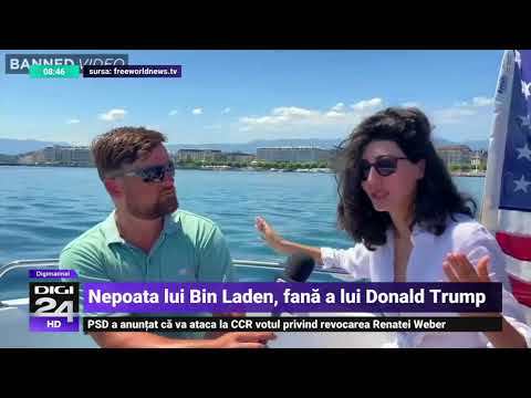 Nepoata lui Osama bin Laden, aproape de a fi arestată la summit-ul Biden-Putin, după ce a protestat