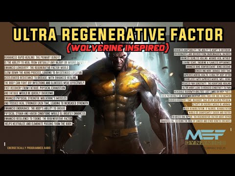 Ultra Regenerative Factor (Wolverine Inspired)