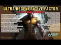 Ultra Regenerative Factor (Wolverine Inspired) Advanced Morphic Field