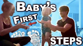 BABY'S FIRST STEPS!