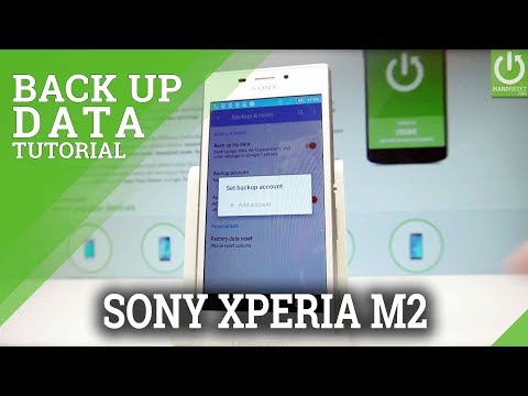 How to Enable Backup on SONY Xperia M2 Aqua - Google Backup