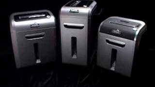 Fellowes IntelliShred and PowerShred Shredders