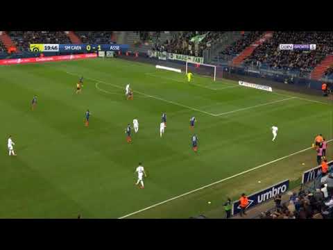 But de Robert Beric 2 -0 ASSE Caen (16/03/2019)