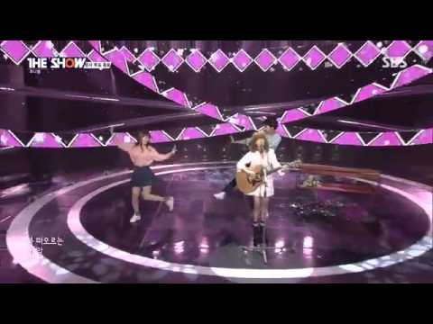 [LIVE_HD] 141029 JUNIEL (주니엘) - I think I’m in love (연애하나 봐) @ THE SHOW