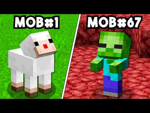 I Trapped Every NEW BABY MOB in Minecraft