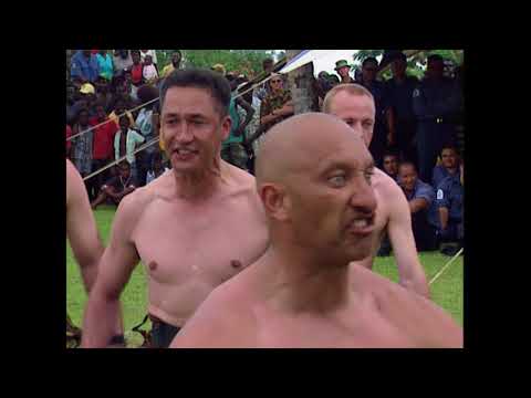 SOLDIERS WITHOUT GUNS scene - Aroha and Haka