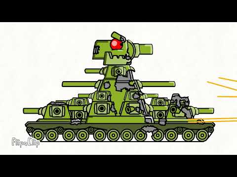 Kv-44+cinderace or VK-1000svLeviathan or Ratte or VK-44 @omynoh ww5 2025 #cinderace@flipaclip#tank