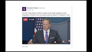 Sean Spicer  Angry Face