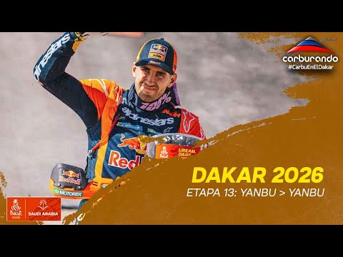 Dakar 2026 | Resumen de la etapa 13: Yanbu - Yanbu