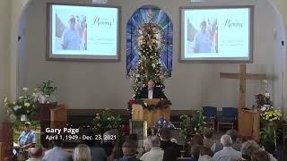 Gary Page Memorial Service