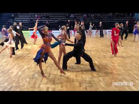 Egor Koznov - Irina Umanskaya RUS | Cha Cha Cha | 1/4 FOC Junior II Latin 2018