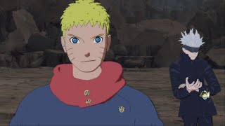 JUJUTSU KAISEN x BORUTO Ninja STORM CONNECTIONS - Gameplay Gojo, Naruto Costume Yuji Itadori (MOD)