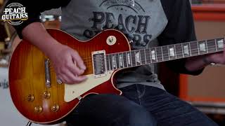 Video thumbnail for Gibson Custom Murphy Lab 1959 Les Paul Standard Cherry Teaburst by The Peach Boutique