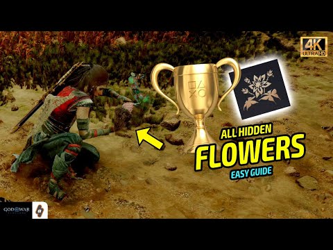 EASY GUIDE: Nine Realms in Bloom Favor - All  Flower locations (Walkthrough) | God of War Ragnarok