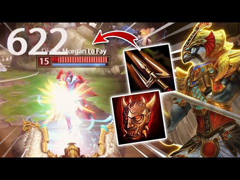 This HORUS Jungle BUILD Hits WAY TOO Hard in SMITE!