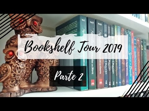 Bookshelf Tour 2019 (Parte 2) | VEDA #10) | Um Livro e Só