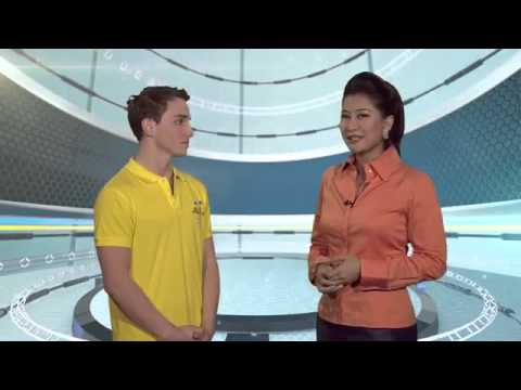 Domonic Bedggood on the FINA Diving Grand Prix