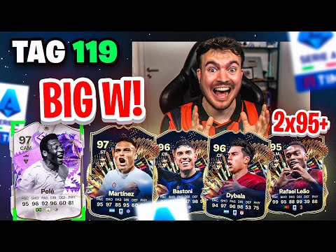 PACKLUCK im XXL PACK OPENING!! WAS ERREICHT man in EA FC 24 ohne FC POINTS? TAG 119 ????????????