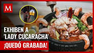 'Lady Cockroach' exposed: Woman caught trying to skip the bill at a restaurant