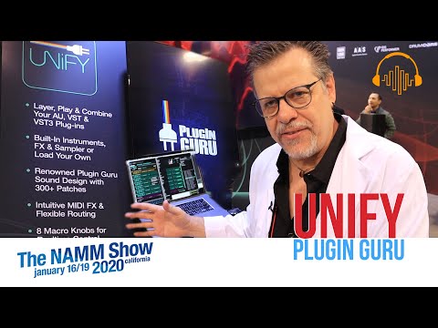 NAMM 2020 PlugInGuru announce UNIFY at ILIO Booth