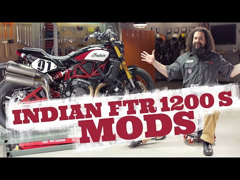 Indian FTR 1200 S Motorcycle Mods