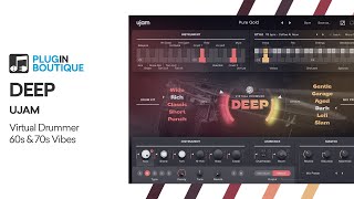 Video thumbnail for DEEP Virtual Drummer by UJAM | Overview & Audio Examples by Plugin Boutique
