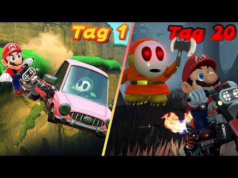 I lived in Mario Kart World for 20 days☠️