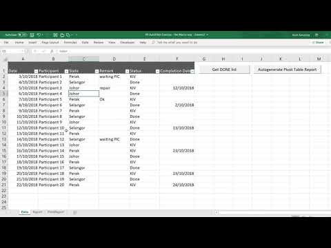Excel VBA - How To Automatically Create a Pivot Table Using Excel VBA