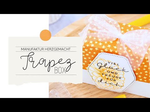 Anleitung für eine Trapezbox | eine besondere Verpackung