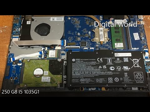 HP Notebook 250 G8 i5-1035G1 SSD Upgrade | 2W8W9EA | HP Notebook 250 G8