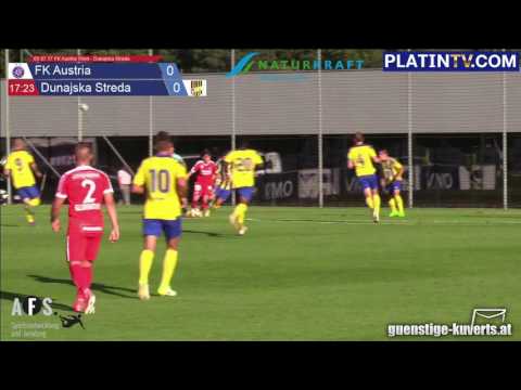 05.07.17 FK Austria Wien - Dunajska Streda - Highlight  (1. HZ / 17:31) am 05.07.2017 18:51