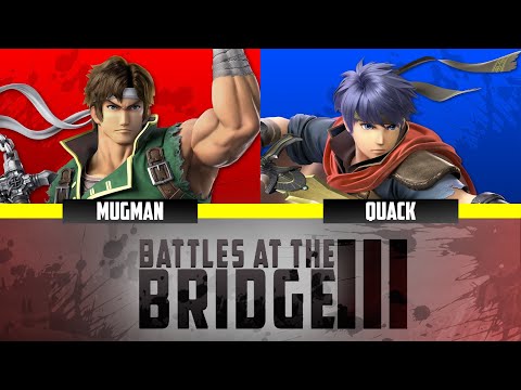 Battles at The Bridge #3 - Mugman (Richter) vs Quack (Ike) - Winners' Finals