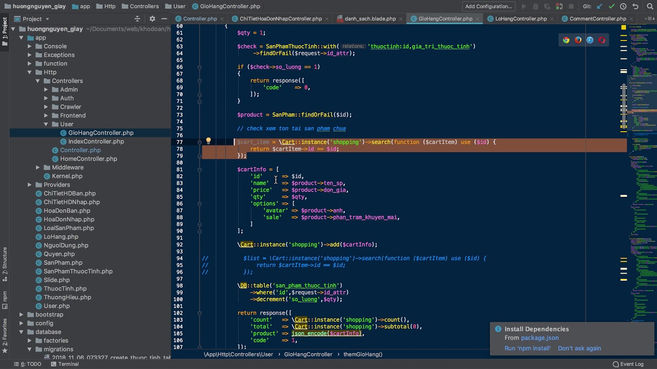 [ Giỏ hàng ] - Website bán hàng p2 - demo