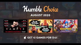 Humble Bundle ~ August 2020 Humble Choice Games😍💜😍