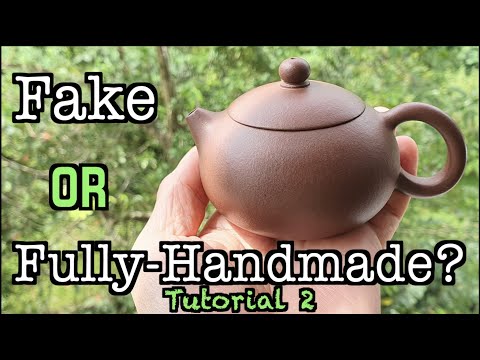 FAKE?OR Fully-Handmade ZiSha? $260 imitation. Note:Absence/Presence of ManPian or DiPian is not 100%