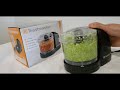 Mini Chopper - Toast Master (chopping broccoli)