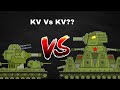 KV-6 VS KV-44-Cartoon about tanks