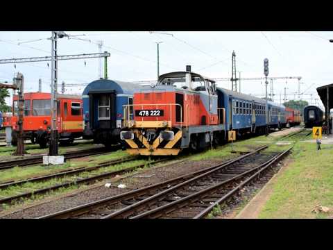 Vonatok Celldömölkön