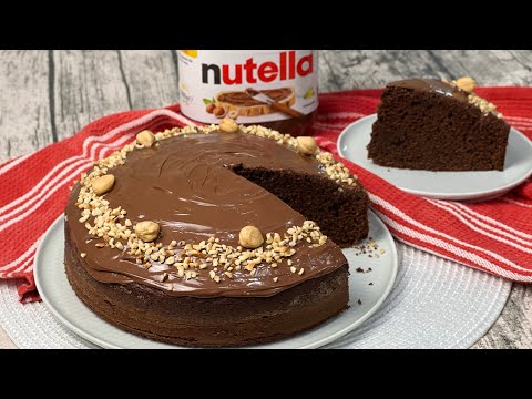 Torta alla Nutella Soffice Facile e Veloce