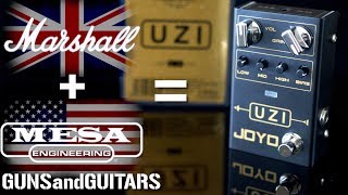 Video thumbnail for MESA or MARSHALL? YOU choose with this pedal (JOYO UZI) by Guns and Guitars