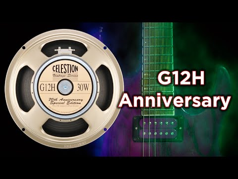Демонстрация звучания динамика Celestion G12H Anniversary