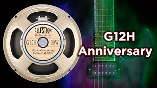 Video thumbnail for Celestion G12H Anniversary clean, crunch and high gain demonstration by Thevon