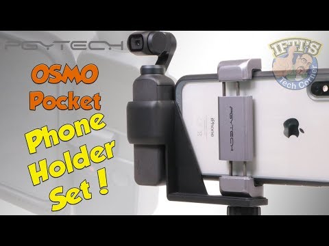 DJI OSMO Pocket Phone Holder Set - PGYTech - Secure OSMO to your Phone!