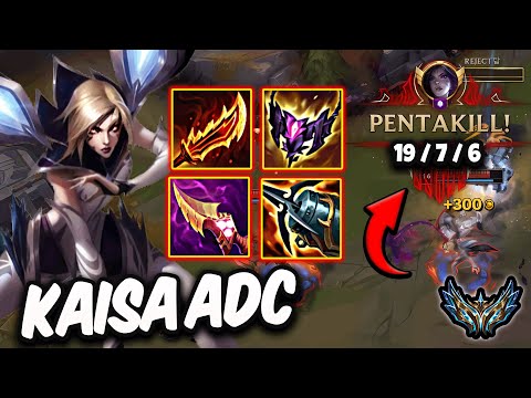 Kaisa vs Varus (PENTAKILL) ADC - Korea Challenger Patch 25.8 ✅