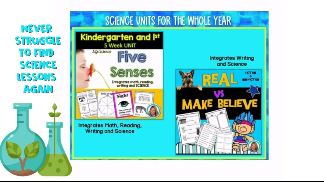 Kindergarten & 1st Grade Science Curriculum Lesson Plans