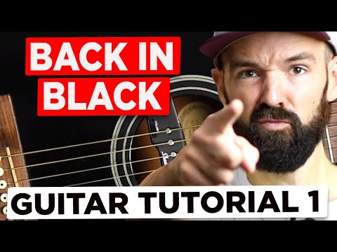AC/DC - Back in Black - Guitar Tutorial Part 1