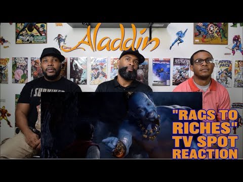 Aladdin "Rags to Wishes" Tv Spot Reaction