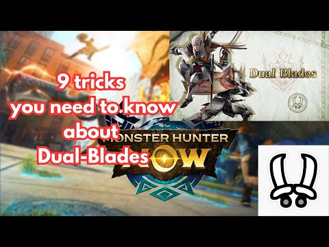 MHN | 9 tricks you need to know about Dual-Blades | Common Mistake using dual blades | 魔物猎人 | 双刀教程