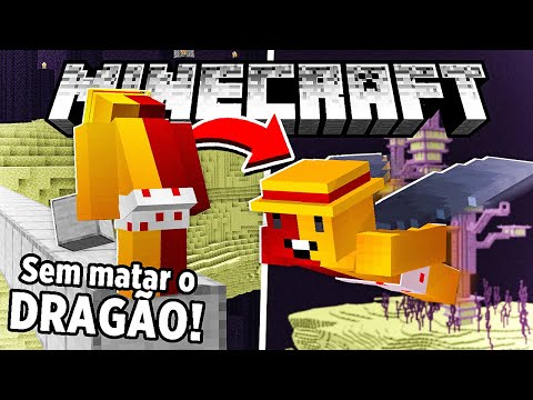 Encontrei Elytra sem DERROTAR O DRAGÃO! - Creative Squad II 7